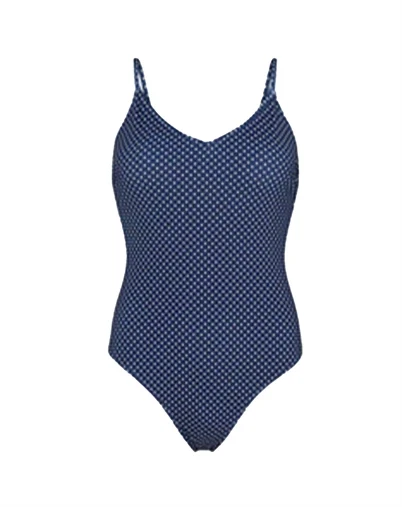 Beck Söndergaard - Polka Dot Bea Badedragt - Navy Blue 